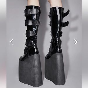 Widow “Extreme Appetite For Destruction” Platform Boots